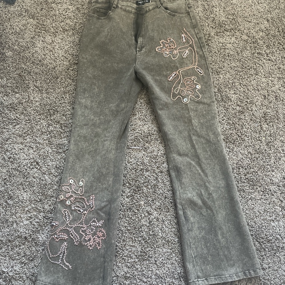 Vintage Embroidered Jeans